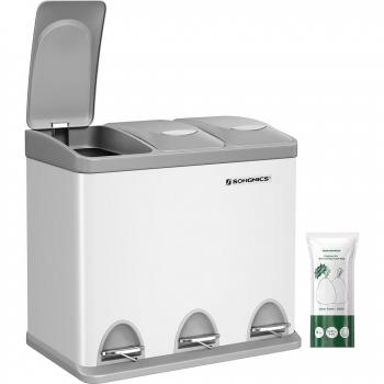 Cubeta Compacta 3x8 L con Tapas