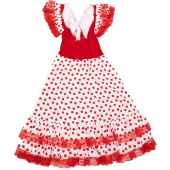 Vestido Flamenco Rojo Talla 12