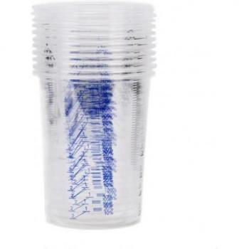 Chef’s Choice 10×600ml Clear Graduated Cups