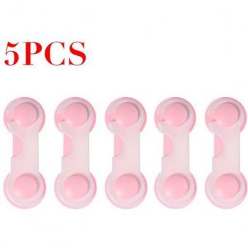 5pcs Childproof Drawer Locks