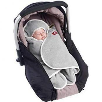 RED CASTLE, Couverture enveloppante bébé, Gris clair, 0-6 Mois