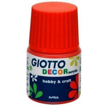 Rosso Giotto Decor Coloracrilico 50 ml