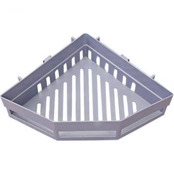 Plastic Corner Organizer Rack for Bathroom and Kitchen