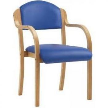Conference Stackable Chair – Tahara Blue Vinyl