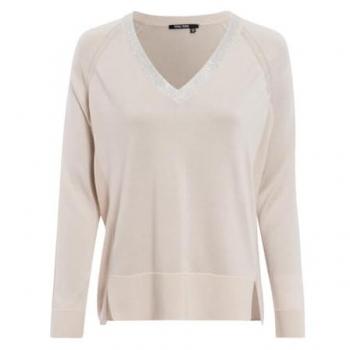 MARC AUREL Pullover mit V-Ausschnitt
