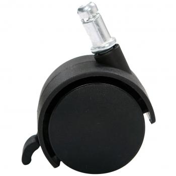 AK Racing Black Casters with Lock Mechanism