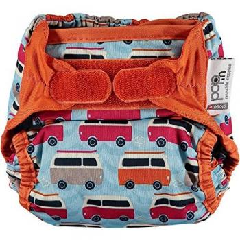 Close Parent Pop‑In Pannolino Eco‑V2 Con Stampa Carovana Blu