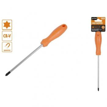 Giravite 6x200mm con Punta Magnetica a Stella Cr-V