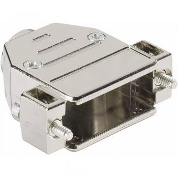 HARTING Capot SUB-D 37 pôles 09 67 037 0443 Plastique, métallisé 180 ° Argent 1 pièce