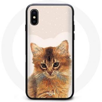 Sleek Somali Cat iPhone XS Max Protection Case