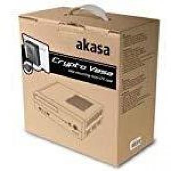 Akasa 80W Mini‑ITX Vesa Case – Sleek Black Edition