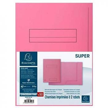 Lot de 50 chemises 2 rabats Super 210