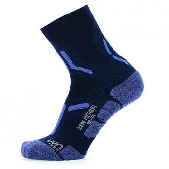 Uyn Calcetines de Trekking 2in Merino Color Navy / Jeans EU 39-41