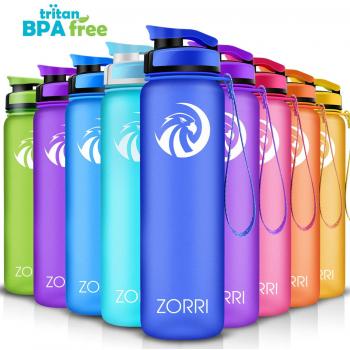 ZORRI Fitness Trinkbehälter – 1 L, umweltfreundlich, BPA‑frei