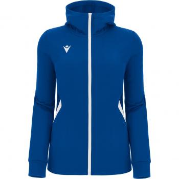 Women's Macron Bastet Hoodie – Full Zip, Blue, 3XL