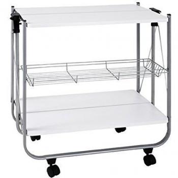 PEGANE Desserte Aluminium Blanc