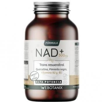 WeBotanix NAD+ 300mg con Resveratrol Trans 60 Cápsulas