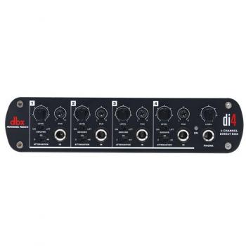 DI4 Four-Channel Activo dbx – Caja de Diode Input