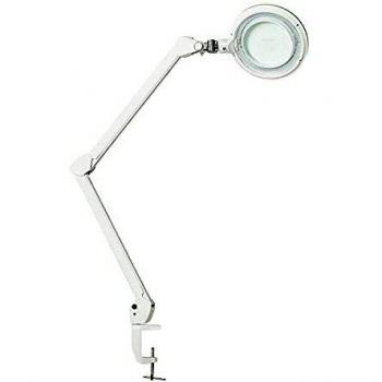 Lambda M Werkstatt-Lupe – 5 Dioptrien, grün, LED Licht