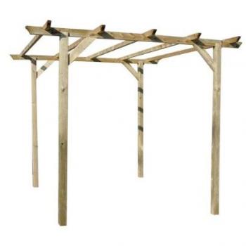 Pérgola de Madera PAPILLON 3x3 Metros 4 Postes