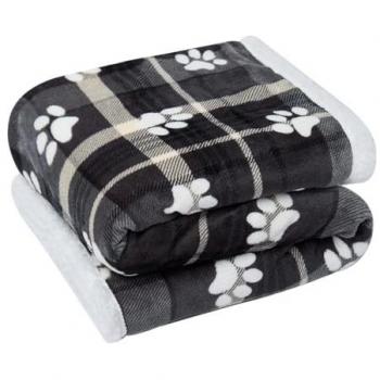 Plush Fleece Pet Throw