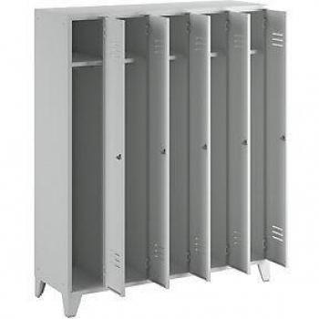 Caja de Seguridad Certeo Berlin 2-5 Compartimentos en Gris Brillante