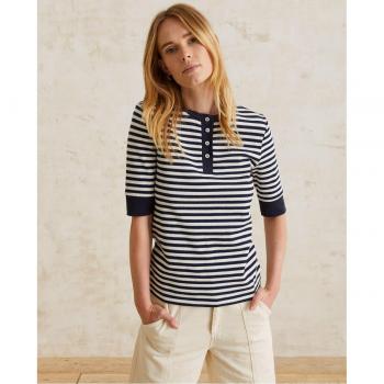 Camiseta Yerse de rayas para mujer