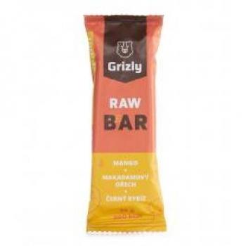 GRIZLY RAW Energetická tyčinka acai-kešu-konopné semínko 55 g