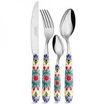 Porto Touch Mel Emporio Zani 24 posate in acciaio inox e ABS