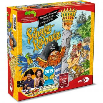 Noris Spiele 606018015 Schatz Rabatz, Kinderspiel