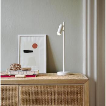 Omari White LED Desk Lamp 15.5cm
