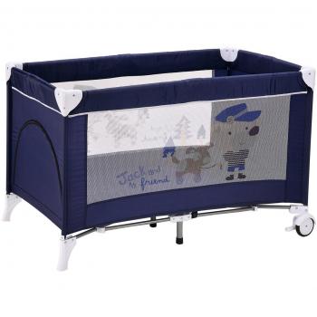 JacksFriend Lucca Plus Mobilbett in Marineblau