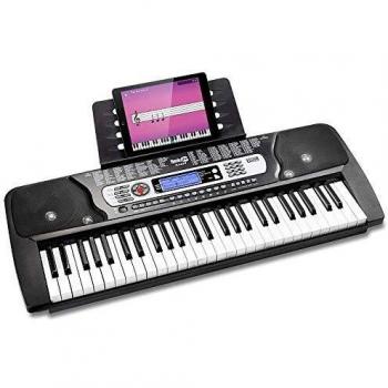 RockJam RJ654 54 Key Keyboard Piano with Power Supply, Sheet Music Stand, Piano