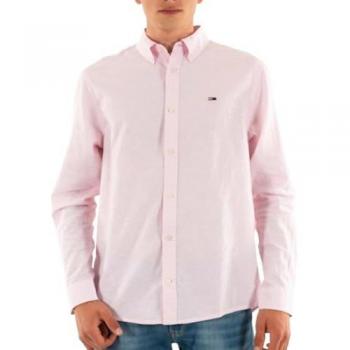 Top Casual Hombre Tommy Jeans con Mezcla de Lino