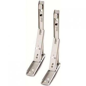 Regalwinkel klappbar, 245 mm, 2er Set, weiß