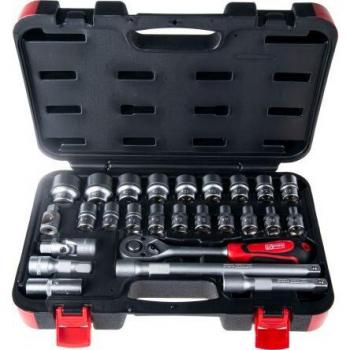 RS Pro Profi‑Satz – 26‑teiliger ½” Steckschlüsselsatz mit Stecknüssen