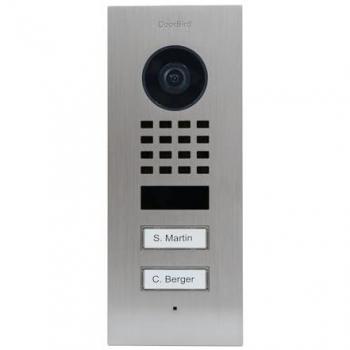 Portier vidéo IP 2 sonnettes Doorbird D1102V Eau Salée