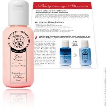 Clean Colours Rosa Theaterschminke 50 ml