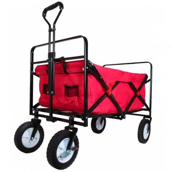 Outdoor‑Mobiler Metal‑Karren – Faltbar