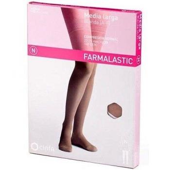 MEDIA LARGA (A-F) COMP NORMAL FARMALASTIC BLONDA CAMEL T