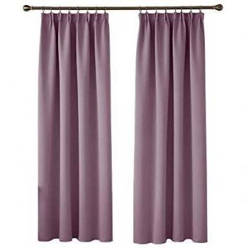 Deconovo Super Soft Thermal Insulated Rod Pocket Curtains