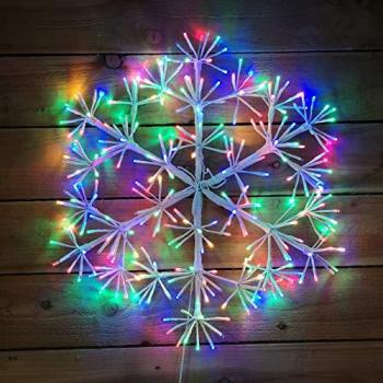 90 cm Premier White Snowflake with RGB LED Glow
