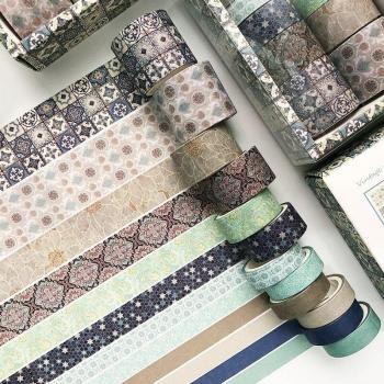 12pcs Kinbor Washi Tape Set