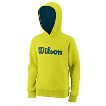Wilson Script Hoodie Niños Amarillo