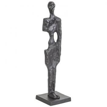 Schwarzmetall-Person – 9×9×34 cm