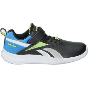 Sneaker Reebok Rush Runner 5 Syn Alt Core Black / Electric Cobalt F23 / Laser Lime F23 EU 27 1/2