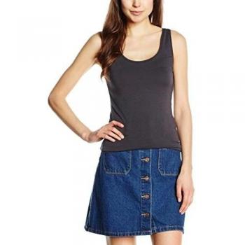 VILA ROPA VIOFFICIEL NUEVO TANK TOP-Tank Top Mujer gris