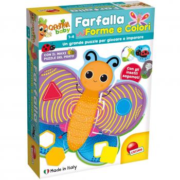Gioco di Forme Farfalla Multicolore per Neonati – Liscianigiochi