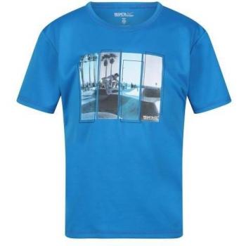 Regatta Alvarado VII T-Shirt para Niños con Escena de Patinaje