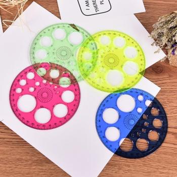 11.5cm Circular Ruler for Kids with Optional Four-Color Design
